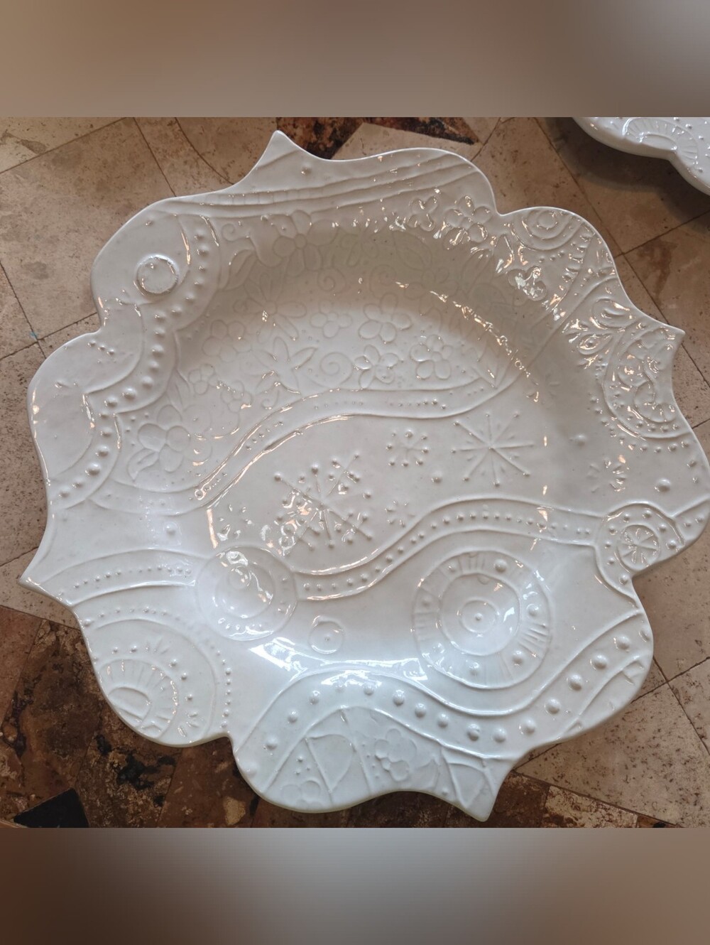 Mud Kiln 4 Dinner Plates Set Of 3